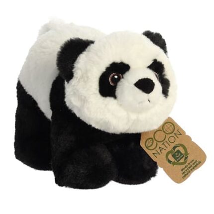Eco Nation Panda 9In - Brand New Animal Soft Toy