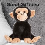 PMS Chimpanzee Premium Soft Toy - Brown, 30cm x 12cm - Image 5