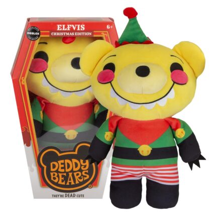 PMS Deddy Bears Elfvis Plush Toy 30cm x 12.8cm - Yellow