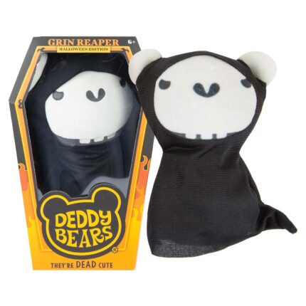 PMS Deddy Bears Grin Reaper Plush Toy 30cm x 12.8cm - Black Seasonal Plush Toy