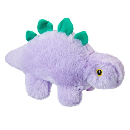 PMS Orange Triceratops Plush Toy - 100% Recycled Materials Animal Soft Toy