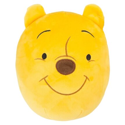 PMS Winnie the Pooh Oval Cushion Plush Pillow Yellow - 22cm x 16cm Character Plush Toy