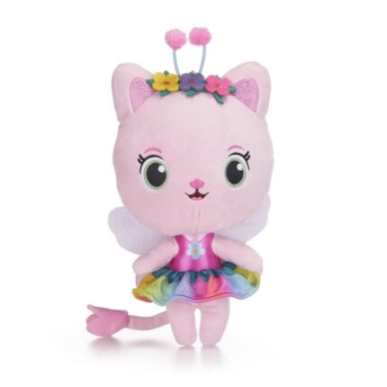 Posh Paws: Gabby's Dollhouse 10"Rainbow Kitty Fairy Soft Toy - Brand New Character Plush Toy