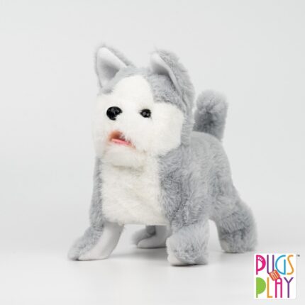 Pugs at Play Archie Flipping Dog Interactive Plush Toy Animal Soft Toy