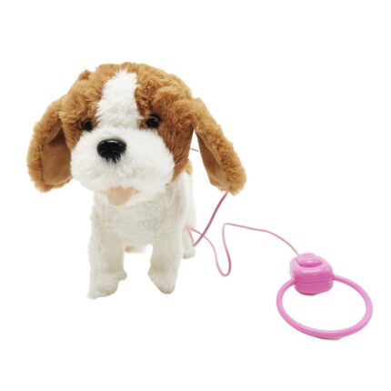 Pugs at Play Bosco Walking Dog with Hand Control Lead Animal Soft Toy