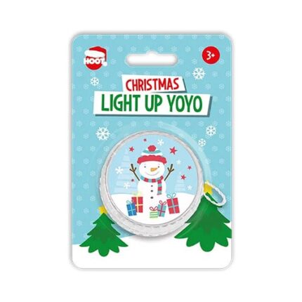 Snowman Christmas Light Up Yo-Yo Toy 5.5cm Fidget Toy