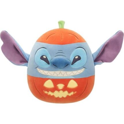 Squishmallow - Little Plush 8" - Disney Halloween - Stitch in Pumpkin - Brand New Seasonal Plush Toy