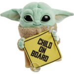 Star Wars The Mandalorian Grogu Plush Hanging Sign - Image 2