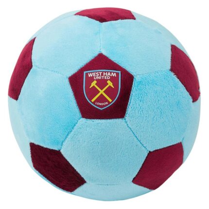 West Ham United FC Football Plush Toy - Maroon/Blue - One Size Character Plush Toy