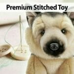 Alsatian Dog 30cm Plush Lifelike Toy - Natural World Collection - Image 2