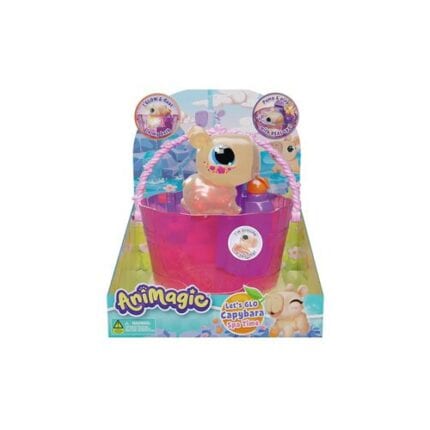 Animagic Let's Glo Capybara Spa Time - Brand New Fidget Toy