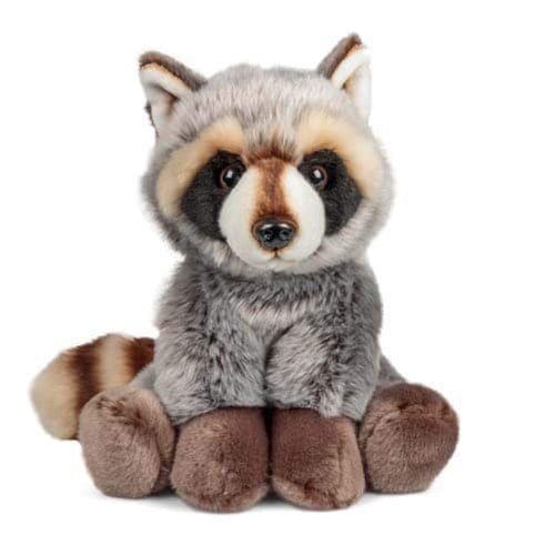 animigos-world-of-nature-raccoon Animigos World of Nature Raccoon Animal Soft Toy