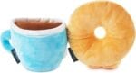 Coffee and Donut Pair of 2