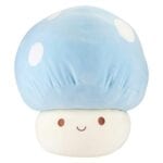 Blue Mushroom Mochi Soft Toy Cute Plushie Huggable Cuddly Plush 45cm Blue - Image 5