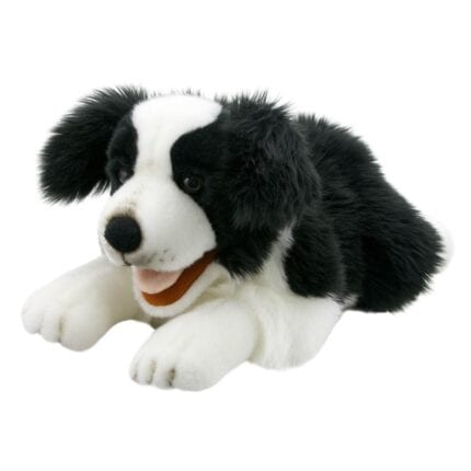 Border Collie - Playful Puppies Christmas Plush Toy