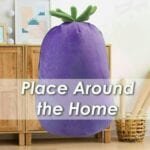 Bunny Aubergine Soft Toy Folding Plush Cute Cuddly Fluffy Rabbit 35cm Aubergine - Image 5