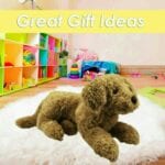 Cockapoo Soft Toy Dog Red Plush Cuddly Soft Furry 45cm Red Floppy Cockapoo - Image 4