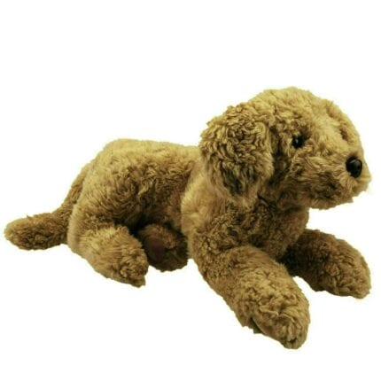 Cockapoo Soft Toy Dog Red Plush Cuddly Soft Furry 45cm Red Floppy Cockapoo Christmas Plush Toy