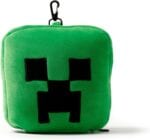Creeper shaped plush travel pillow and eye mask. Kids travel accessories for sleeping on airplane. Flight plane neck pillow. - Image 4