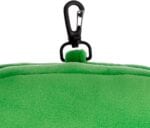 Creeper shaped plush travel pillow and eye mask. Kids travel accessories for sleeping on airplane. Flight plane neck pillow. - Image 6