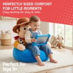 Disney Toy Story Woody Plush Kids Sofa Chair Soft Padded Toddler Seat - Woody - Image 2
