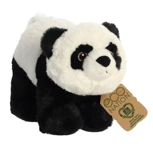 eco-nation-panda-9in-brand-new Eco Nation Panda 9In - Brand New Animal Soft Toy
