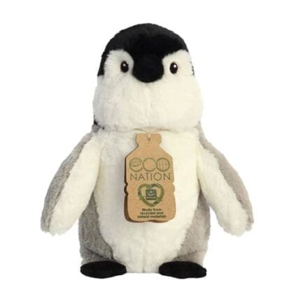 Eco Nation Penguin 9.5In - Brand New Animal Soft Toy