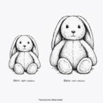 Gosh! Bunny Rabbit Plush Softie Toy - Image 6
