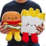 Hallmark Jumbo Better Together Burger And Fries Magnetic Soft Toy Pair Animal Soft Toy