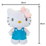 Hello Kitty Soft Toy Large Plush Blue Cute Plush Huggable Cuddly 50cm Blue - Image 2