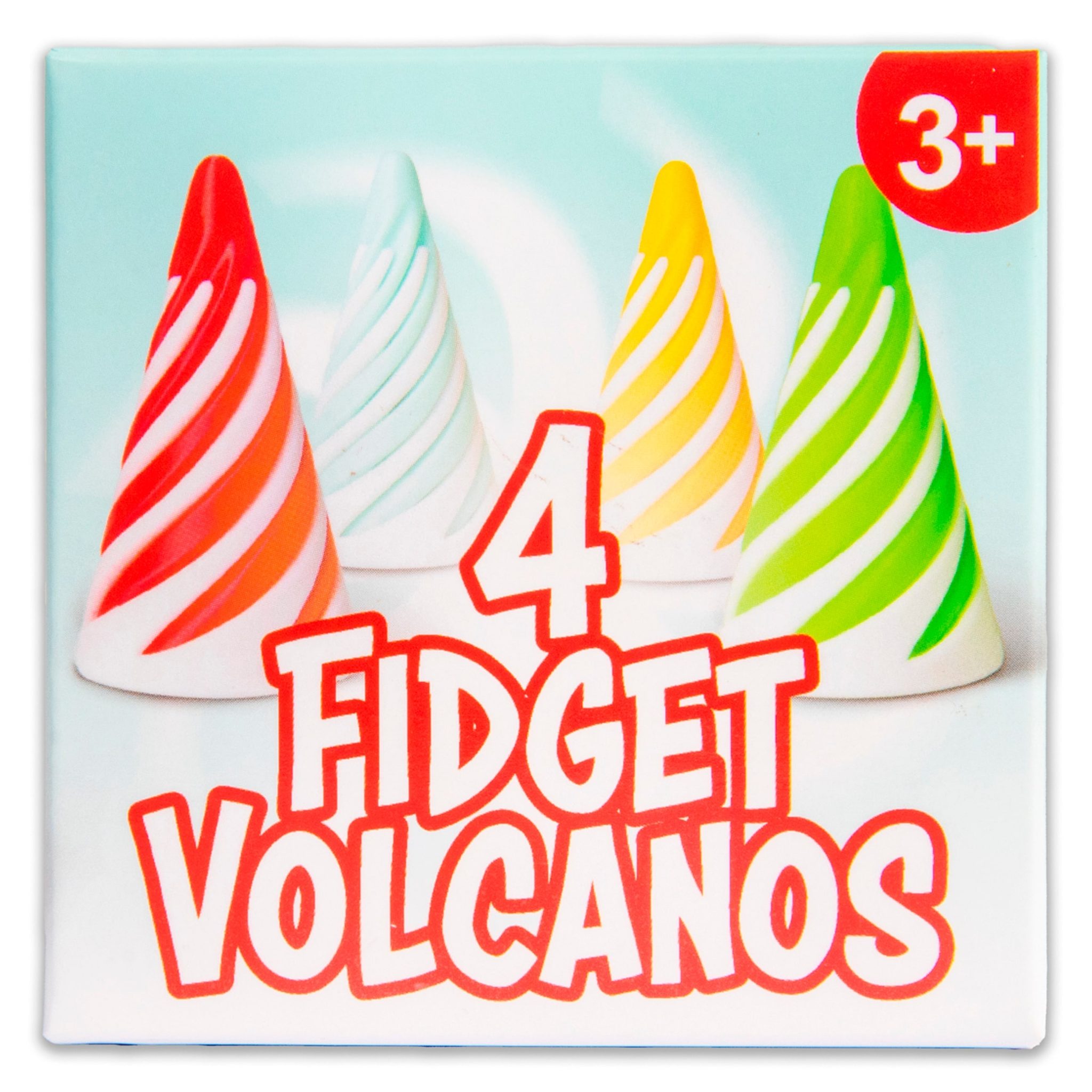 hgl-fidget-volcanos-4-pack HGL Fidget Volcanos 4 Pack Fidget Toy