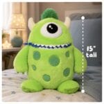 Kids Worry Yummy Jumbo Cuddly Monster Plush Soft Toy With Zip Up Mouth Pocket Comfort Gift - Image 7