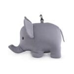 Kikkerland Zip & Flip Stuffed Elephant Travel Pillow - Image 2
