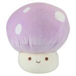 Lilac Mushroom Mochi Soft Toy Cute Plushie Huggable Cuddly Plush 45cm Lilac Christmas Plush Toy
