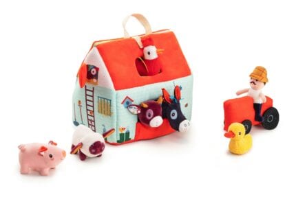 Lilliputiens My First Farm Animal Soft Toy