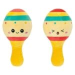 Maracas Soft Toy Cute Plushie Huggable Cuddly Stuffed Toy 27cm Multi Christmas Plush Toy