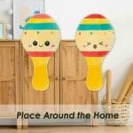 Maracas Soft Toy Cute Plushie Huggable Cuddly Stuffed Toy 27cm Multi - Image 4