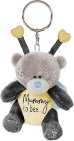 Me to You Mummy To Bee Plush Keyring 8cm High Official Collection Plush Keyring