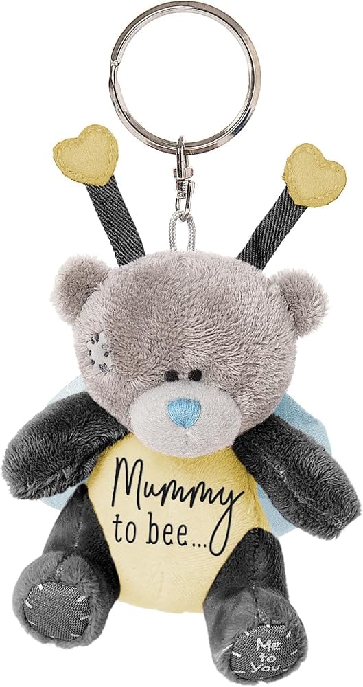me-to-you-mummy-to-bee-plush-keyring-8cm-high-official-collection Me to You Mummy To Bee Plush Keyring 8cm High Official Collection Plush Keyring