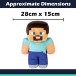 Minecraft Steve Soft Toy Multi-colour - 28cm x 15cm - Image 2