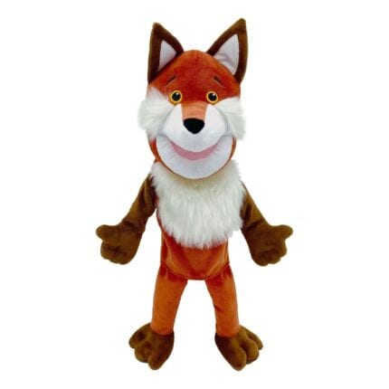 Moving Mouth Fox Hand Puppet Animal Soft Toy