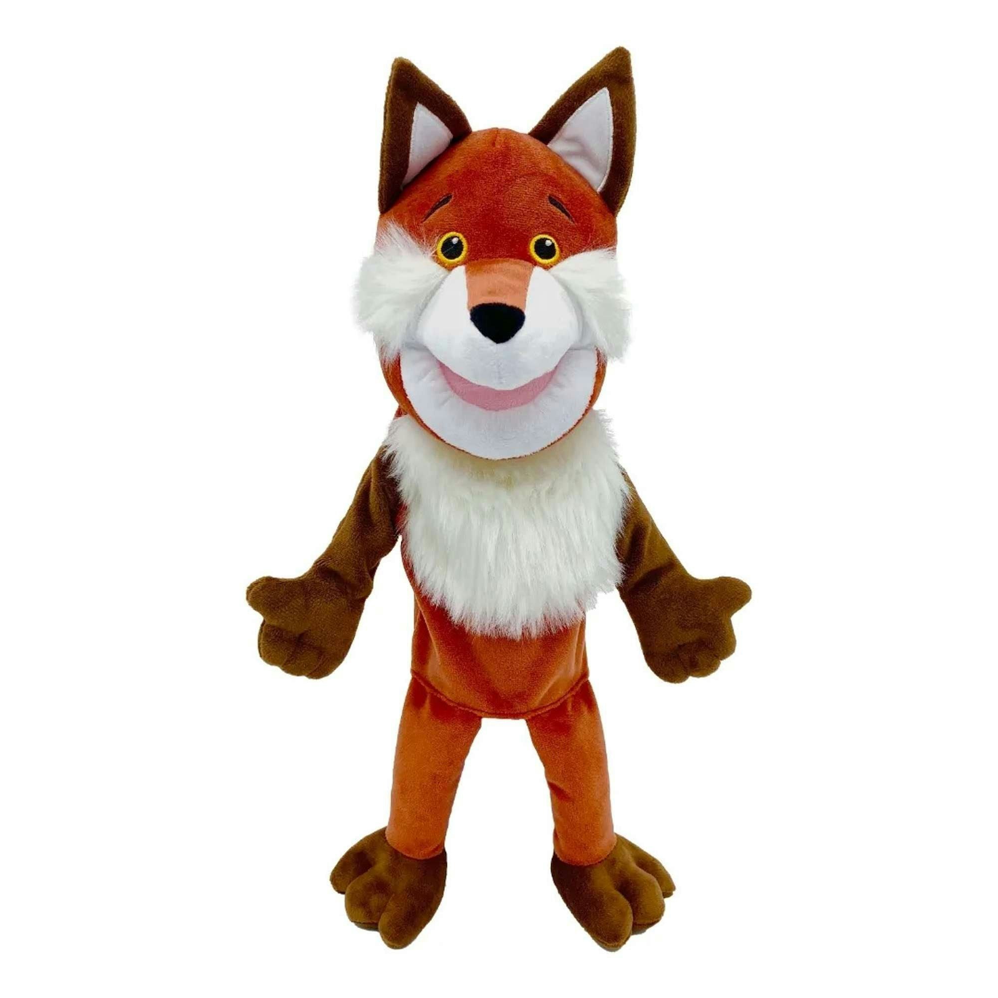 moving-mouth-fox-hand-puppet Moving Mouth Fox Hand Puppet Animal Soft Toy