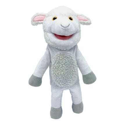 Moving Mouth Sheep Hand Puppet Soft Toy