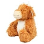 Mumbles Babies/Childens/Kids Zippie Highland Cow - Brown - L - Image 3