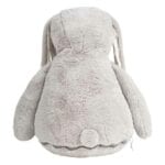 Mumbles Zippie Bunny Plush Toy - Grey/White - One Size - Image 2