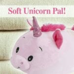 Pink Roly Poly Unicorn 40cm Large Cute Plush Toy - Oh So Soft - Image 3
