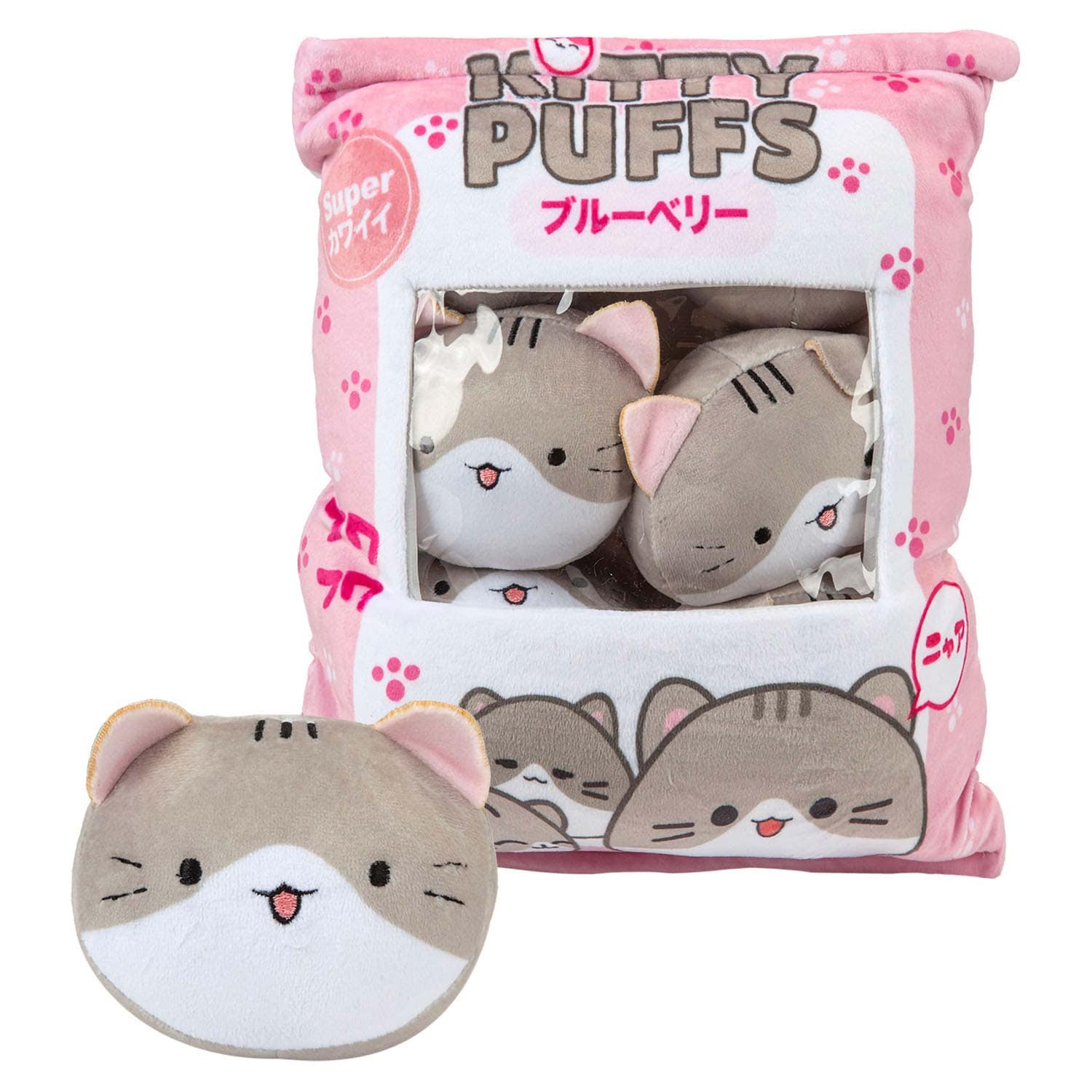 pms-28cm-plush-soft-toy-cat-penguin-or-dinosaur-huggable-stuffed-animal PMS 28cm Plush Soft Toy - Cat