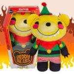PMS Deddy Bears Elfvis Plush Toy 30cm x 12.8cm - Yellow, Coffin Box - Image 4