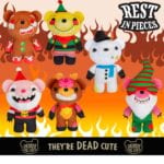 PMS Deddy Bears Elfvis Plush Toy 30cm x 12.8cm - Yellow, Coffin Box - Image 7