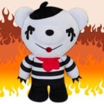 PMS Deddy Bears Filippe-Flopp Plush Toy 30cm x 12.8cm - White, Coffin Box - Image 4